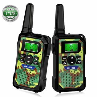 Sun Team Outdoor Toys For 3 9 Year Old Boys Range Up To 3 Miles Walkie Talkies For Kids Birthday Gifts For 4 10 Year Old Boys Hk888