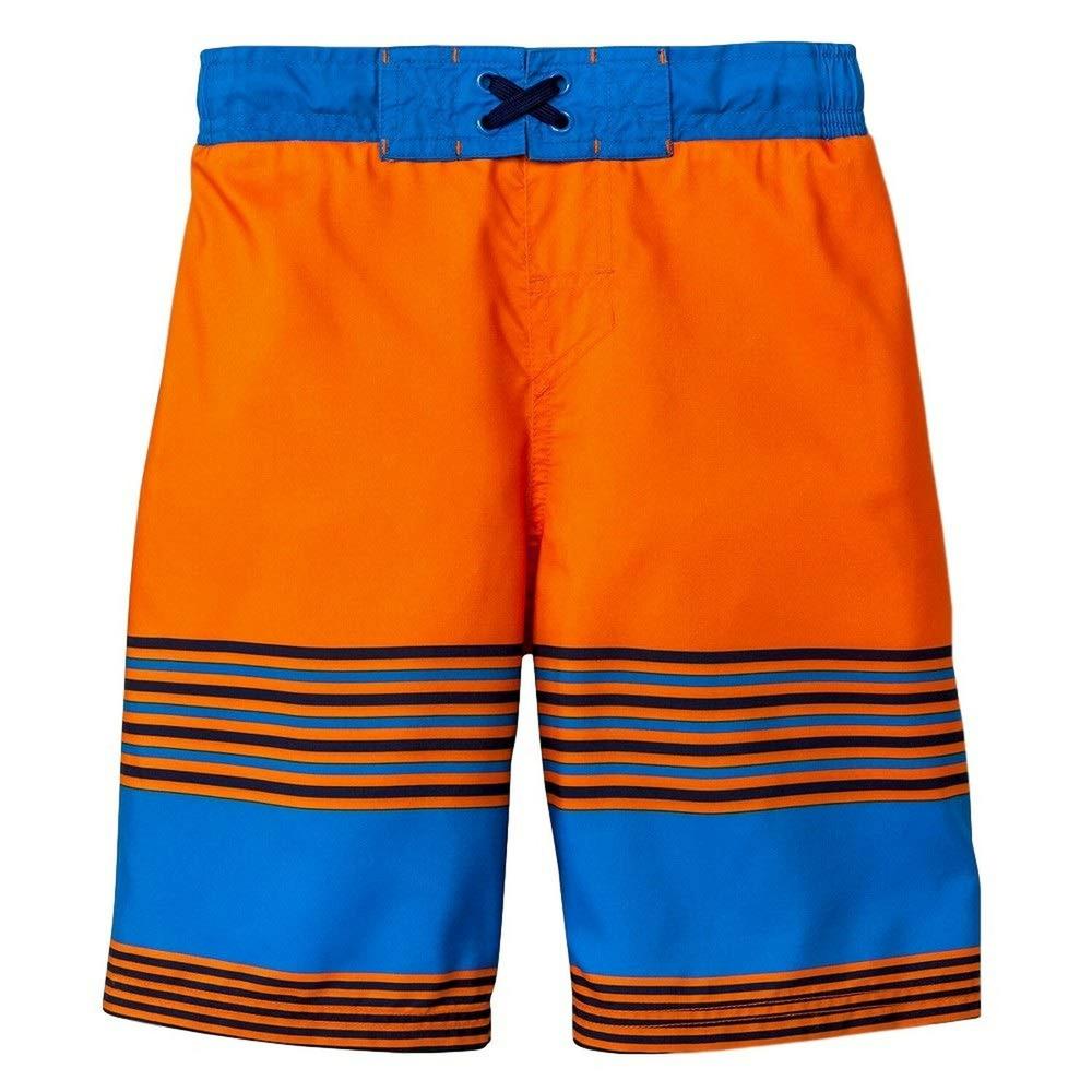 Cat Jack Boys Swim Trunks Orange Flash X Large
