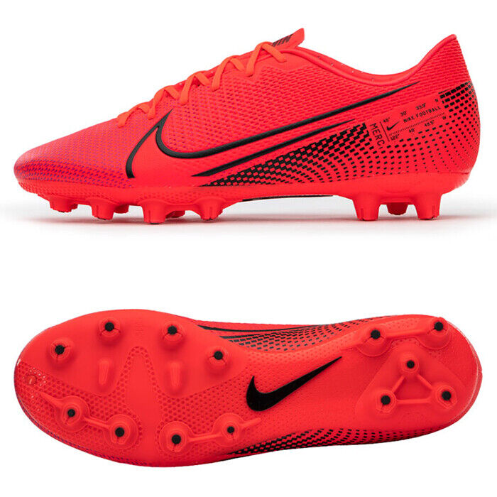 Nike Mercurial Vapor 13 HG Football Shoes Red AT7957-606