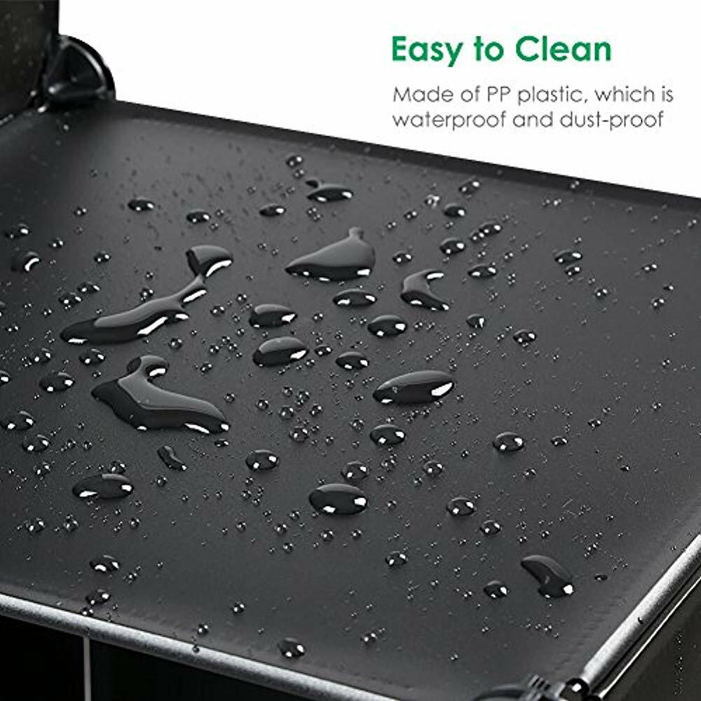 Tomcare Cube Clothing Closet Storage 12 Cube Bookshelf Organizer