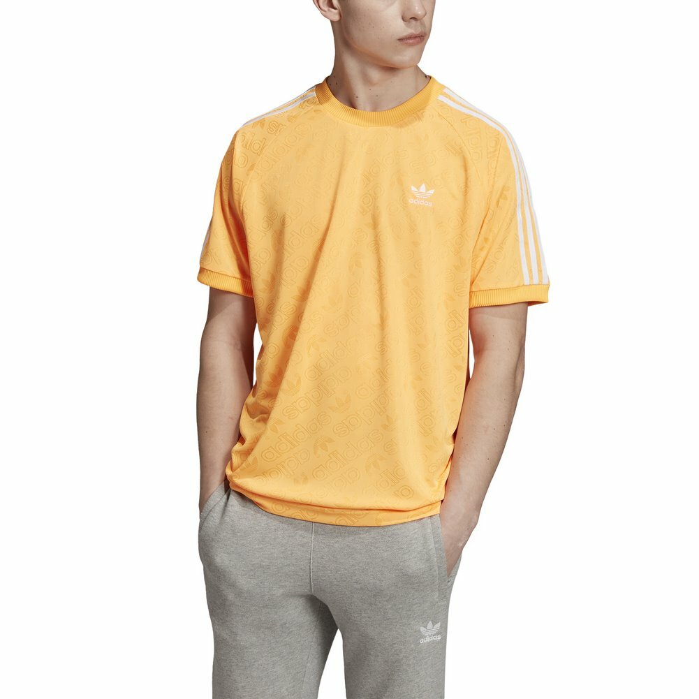 Adidas T-shirt Mono Jersey adidas Orange Men Adidas T-shirt Mono Jersey adidas Orange Men