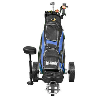 Bat Caddy X4r Lithium Battery Remote Control Silver Electric Golf Trolley Cart