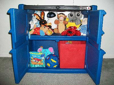 Step 2 Kids Tool Chest Dresser Organizer Clothes Storage Toy Shelf Box Plastic Blue Step 2 Kids Tool Chest Dresser