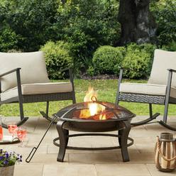 Outdoor Wood Burning Fire Pit Inserts