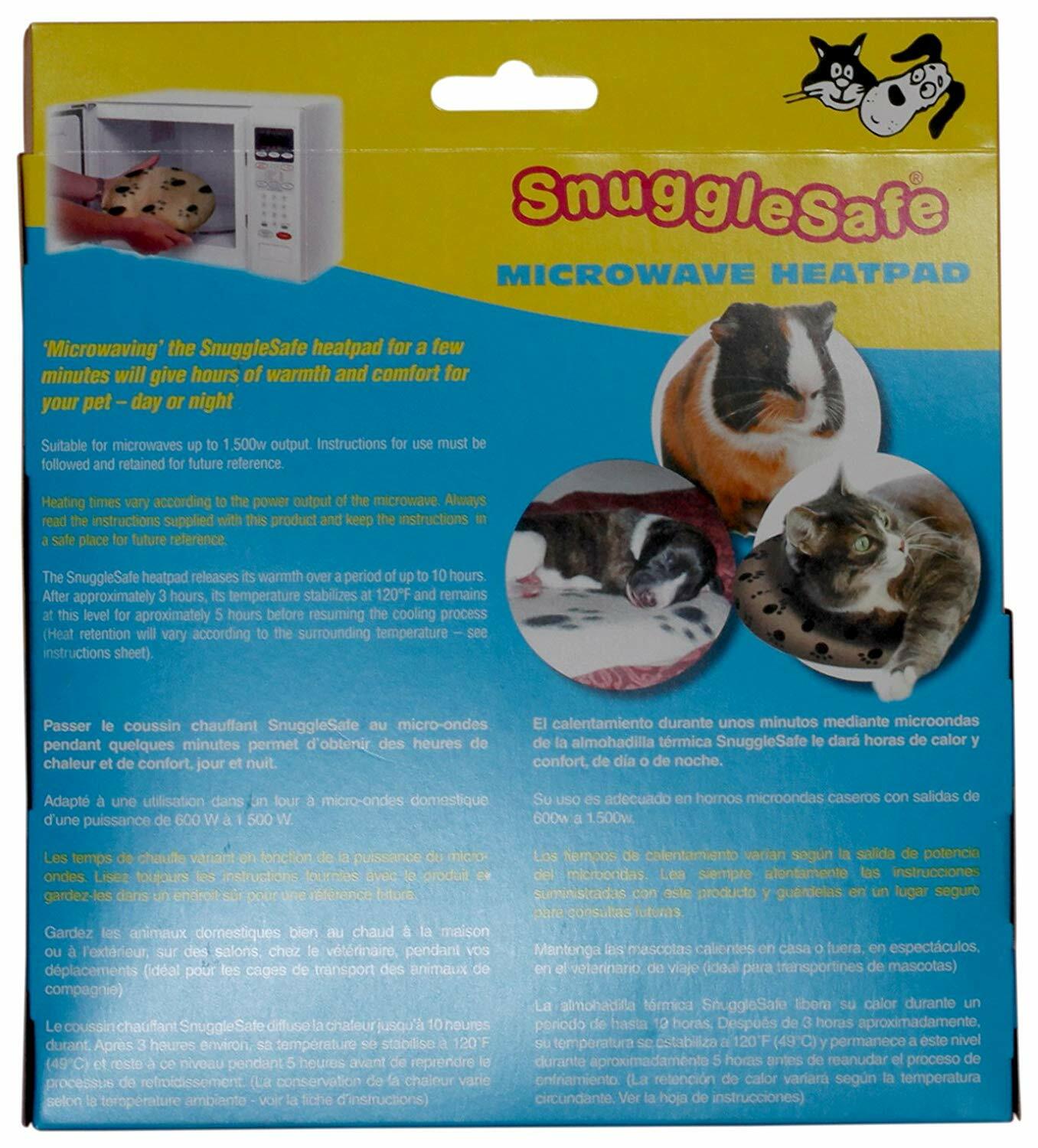 Snuggle Safe Pet Bed Microwave Heating Pad Snuggle Safe Pet Bed Microwave Heating Pad
