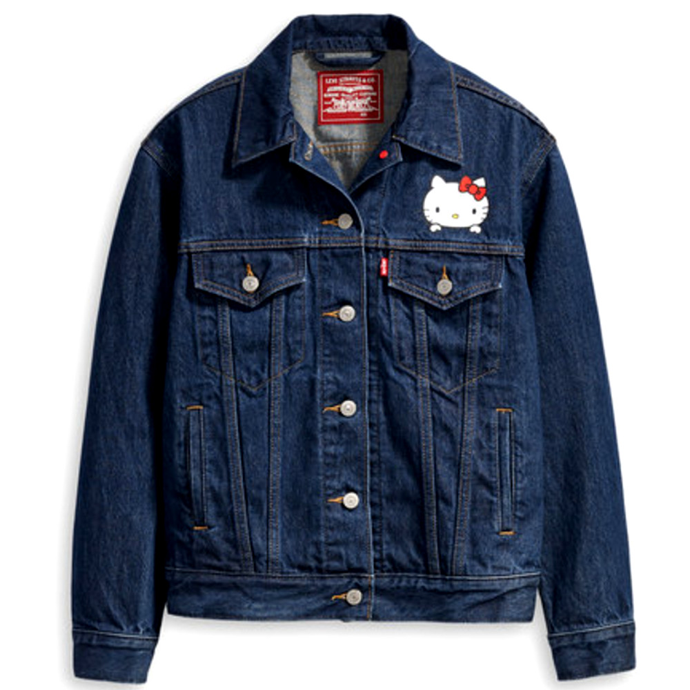 Top 50+ imagen levi's hello kitty jean jacket Thptnganamst.edu.vn