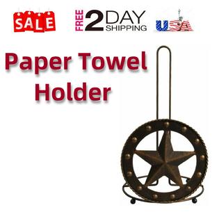 Branded Paper Towel Holder Texas Barn Star Western Rustic Home Decor Kitchen Gift Best