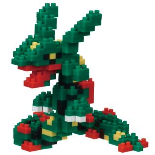 Kawada Nanoblock Pokemon Rayquaza Nbpm 064 Building Block Kit From Japan New F S
