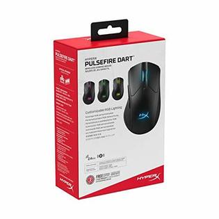 Hx Mc006b Hyperx Pulsefire Dart Wireless Rgb Gaming Mouse Software Controlled