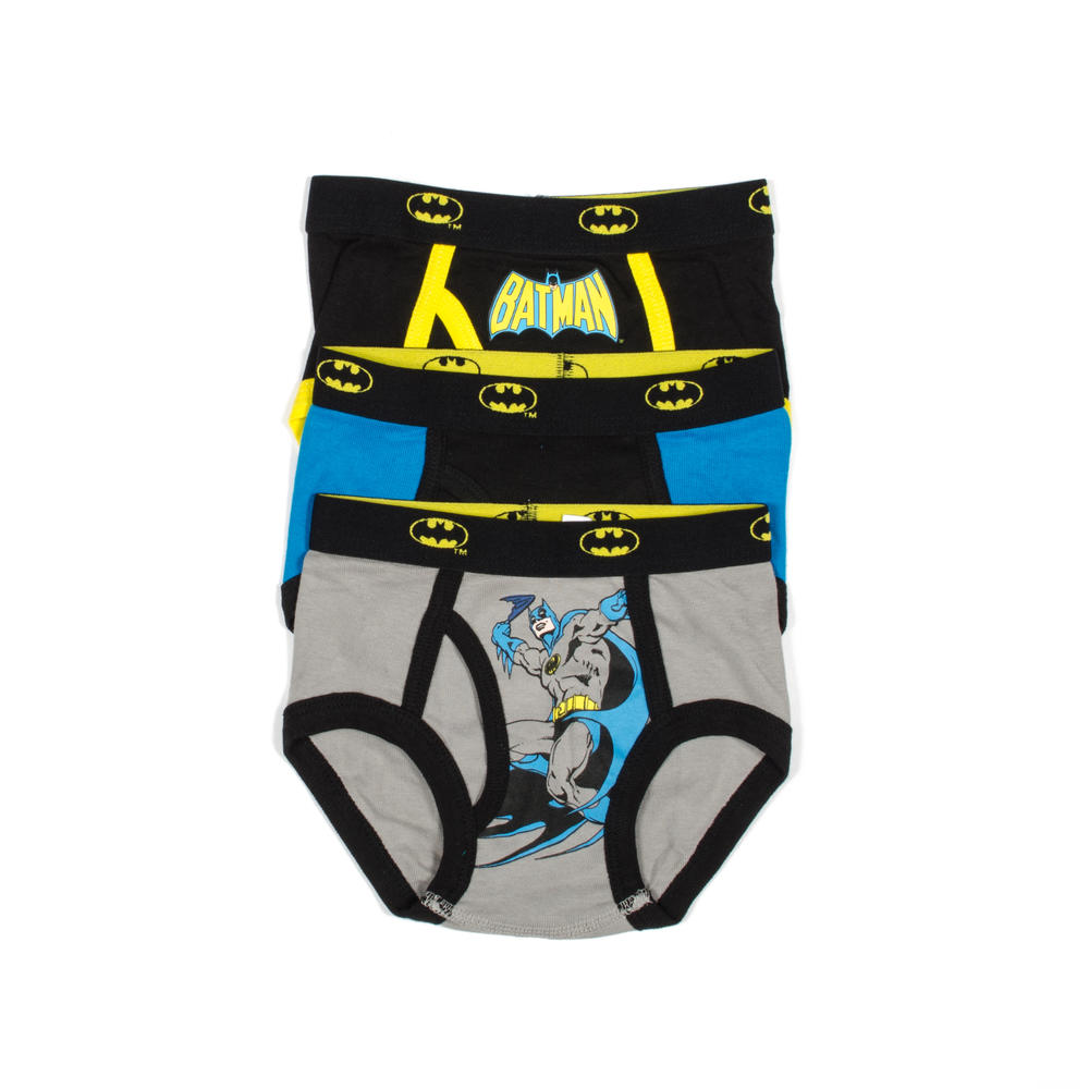 Intimo Batman Intimo DC Comics Boys Batman The Dark Knight Brief Underwear Pack