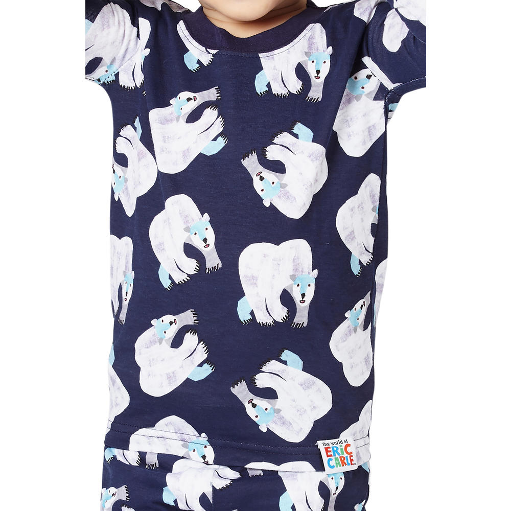 Intimo Eric Carle Boys Toddler Kids Polar Bear Pajama Set