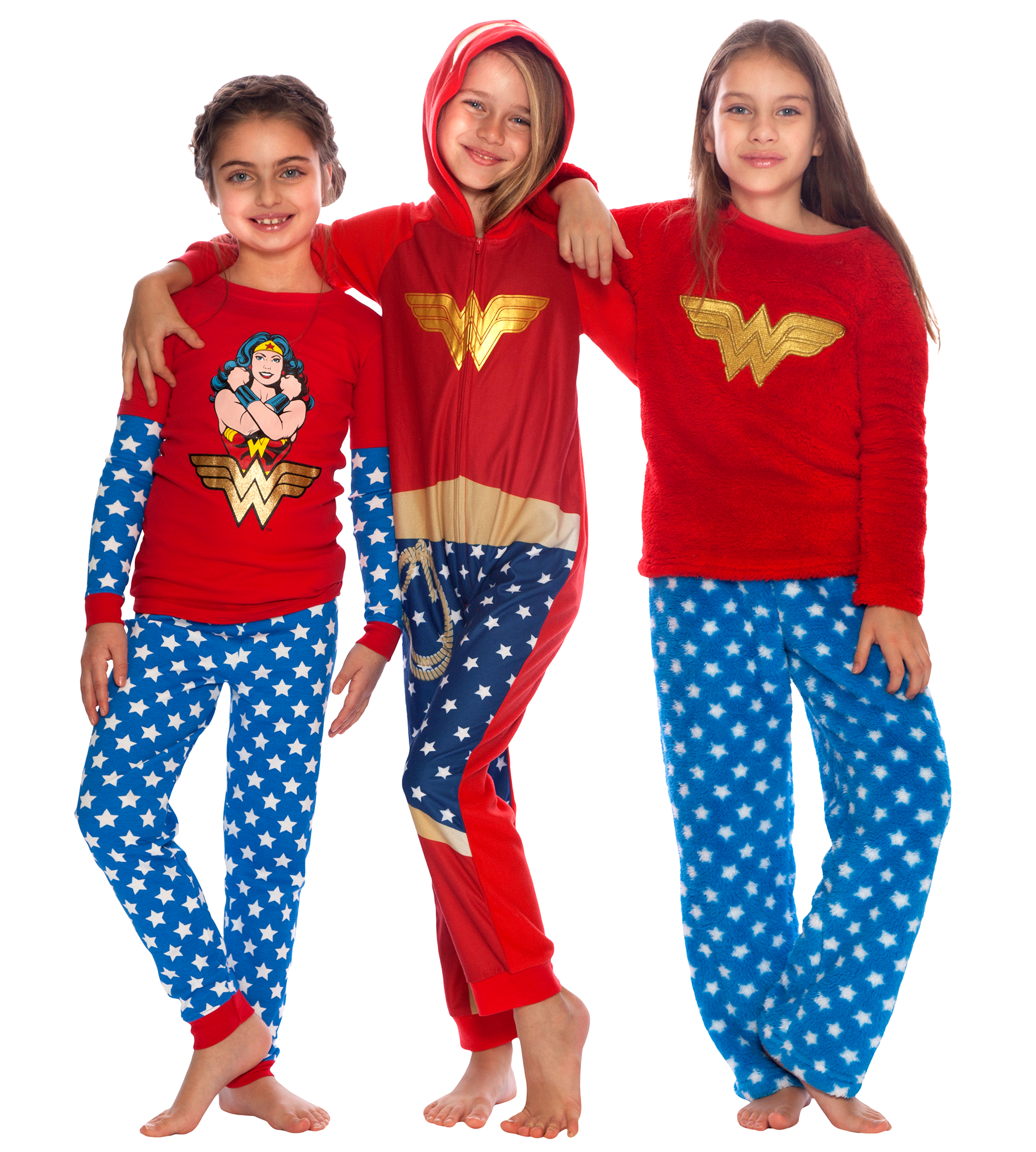 Intimo Dc Comics Wonder Woman Pj One Piece Costume Pajama Union Suit For Toddlers Girls And Juniors Intimo Dc Comics Wonder Woman Pj One Piece Costume Pajama Union Suit For Toddlers Girls And Juniors