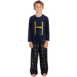 Intimo HARRY POTTER Mrs. Weasley H Holiday Christmas Sweater Fleece Flannel Pant Pajama 2pc Gift Set