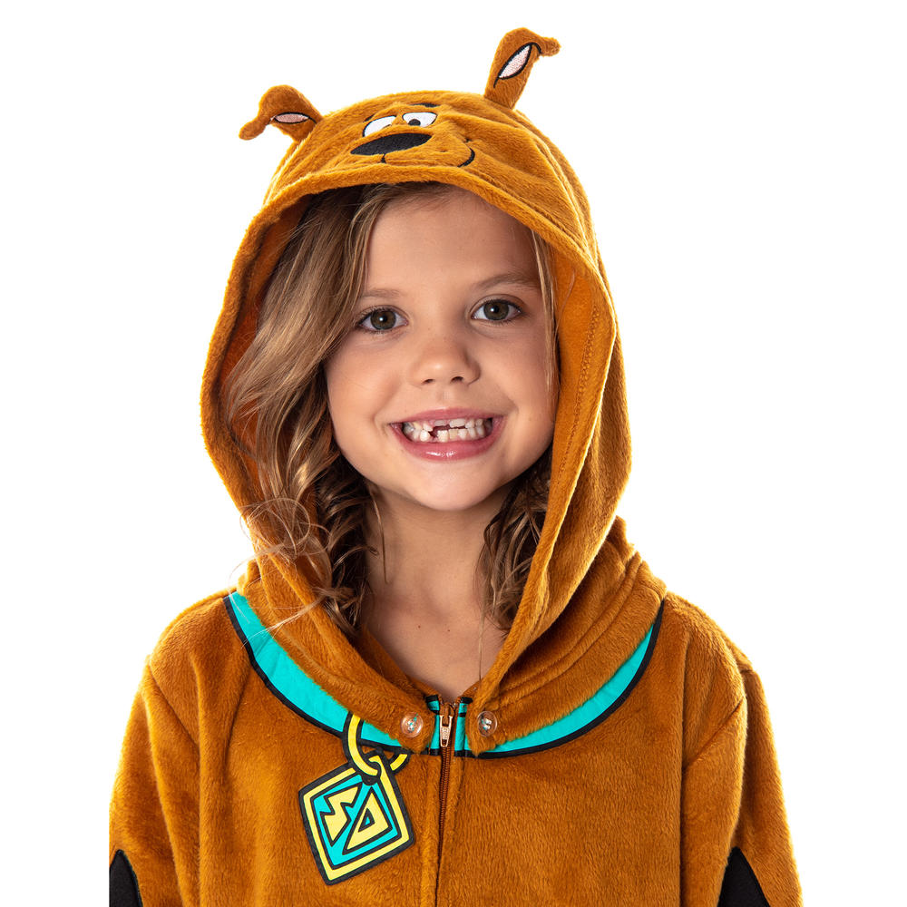 Intimo Scooby Doo Kids Onesie Union Suit Sleeper Pajamas