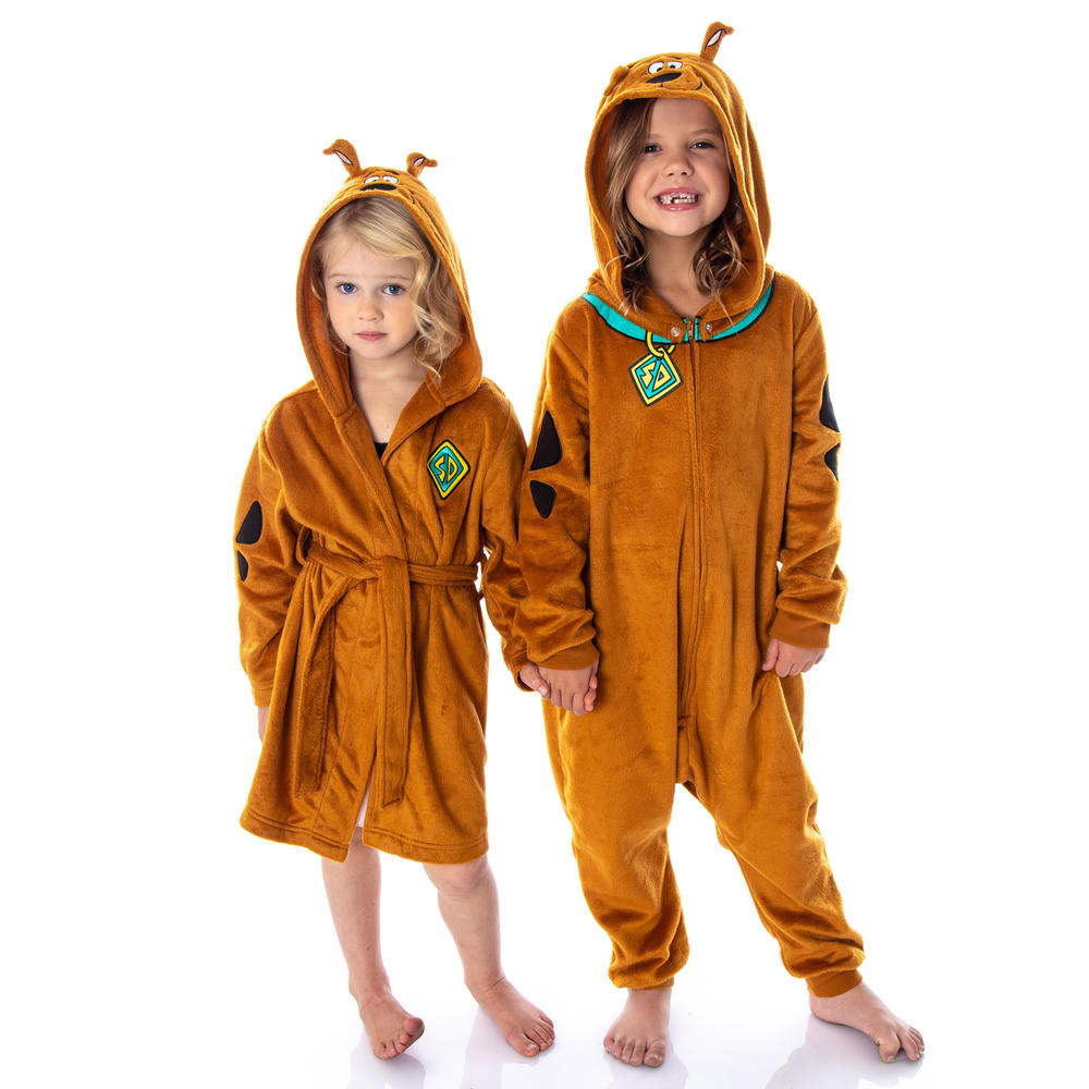 Intimo Scooby Doo Kids Onesie Union Suit Sleeper Pajamas