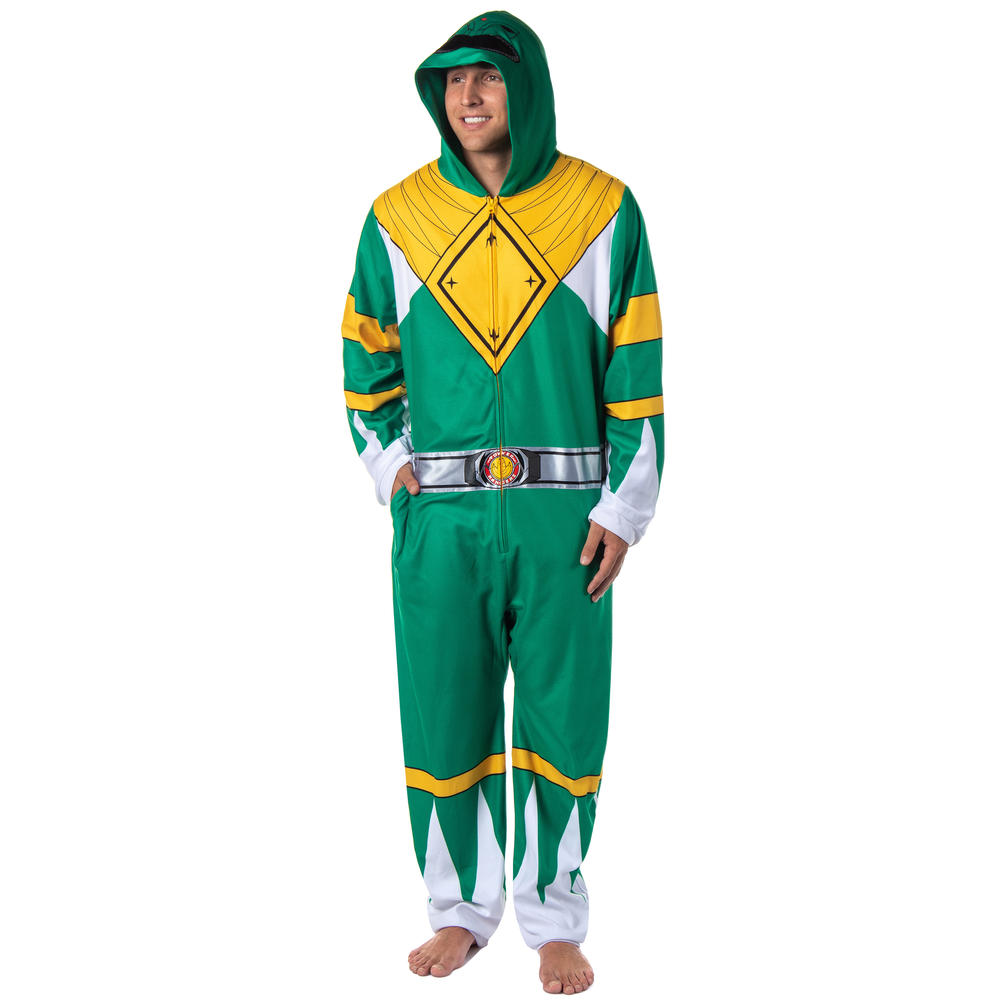 Intimo Power Rangers Costume Union Suit One Piece Pajama Outfit For Men ...