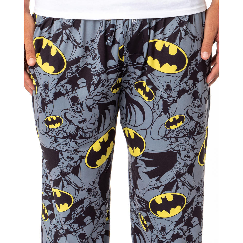 Intimo Batman Intimo DC Comics Batman Mens' Bat Symbol Icon Retro Character Sleep ...