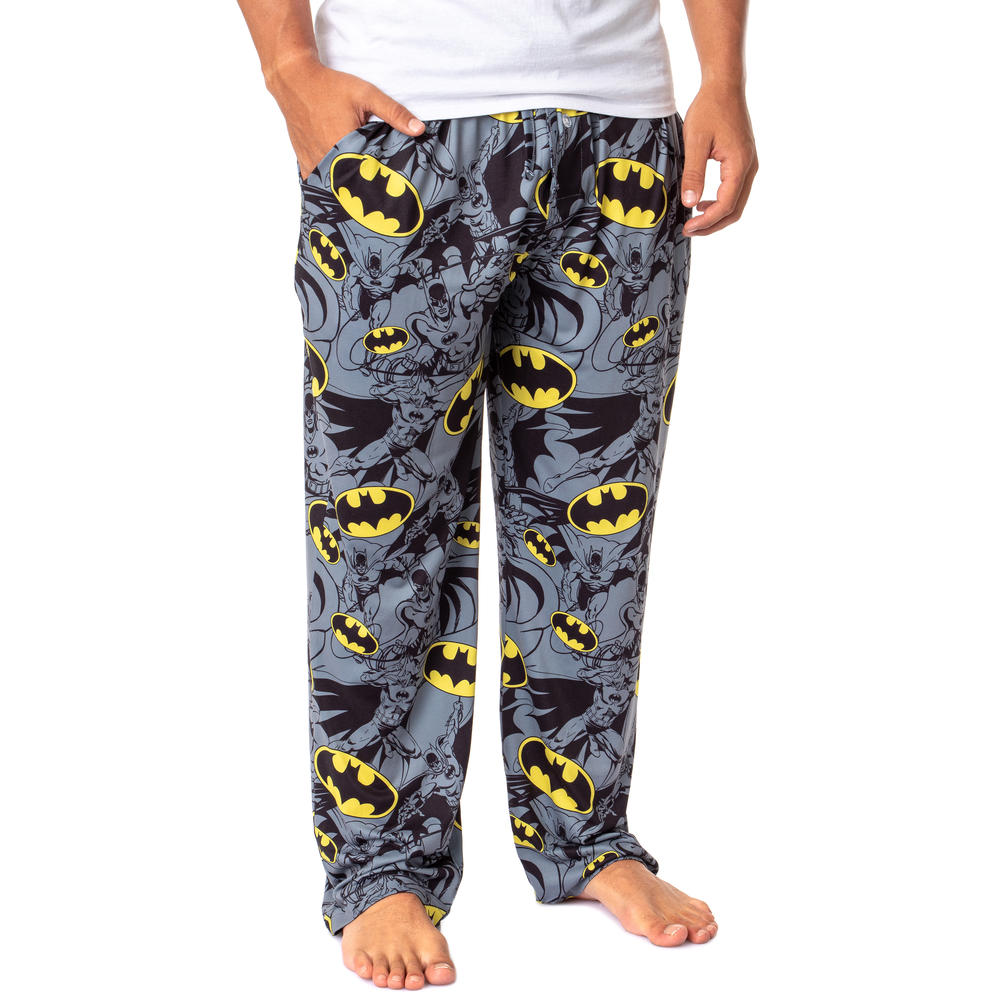Intimo Batman Intimo DC Comics Batman Mens' Bat Symbol Icon Retro Character Sleep ...