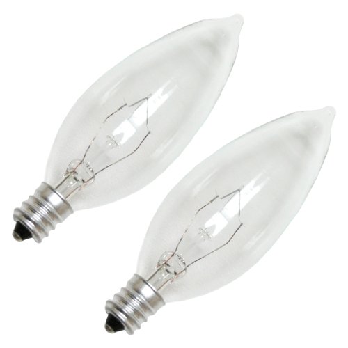 Sylvania 25b10c Dl Bl 1v B10 Decor Torpedo Light Bulb