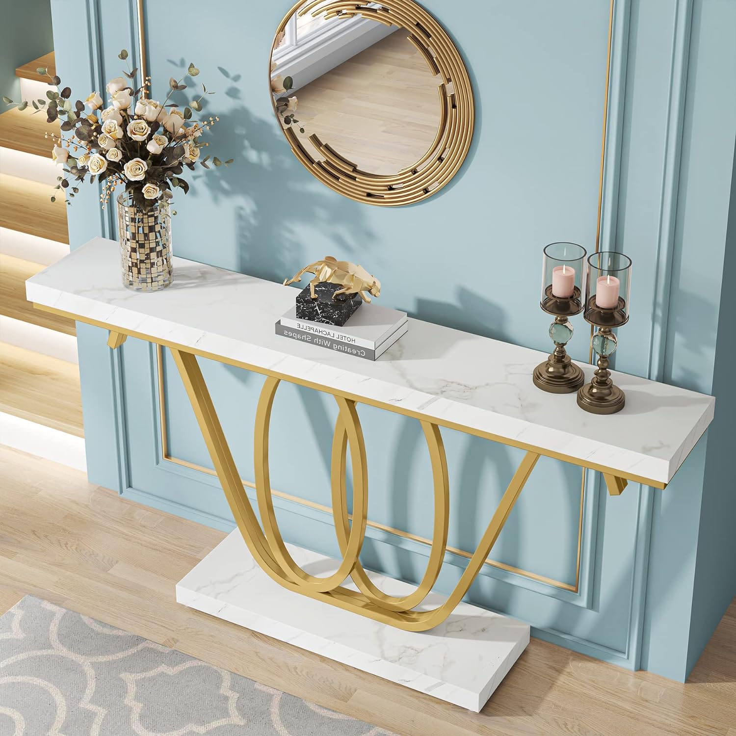 Tribesigns 55 Inch Console Table