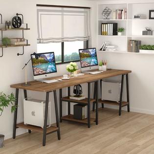 Tribesigns 94 5 Inches Computer Desk Extra Long Two Person Desk