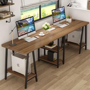 Tribesigns 94 5 Inches Computer Desk Extra Long Two Person Desk