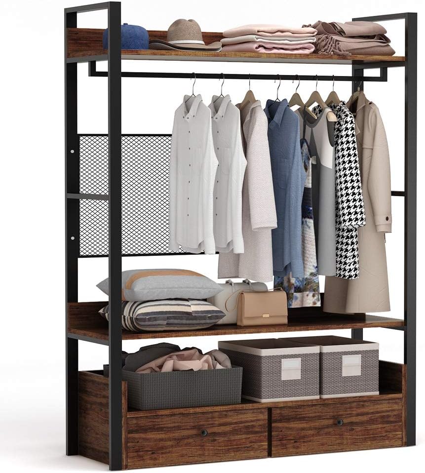Tribesigns Free Standing Closet Organizer