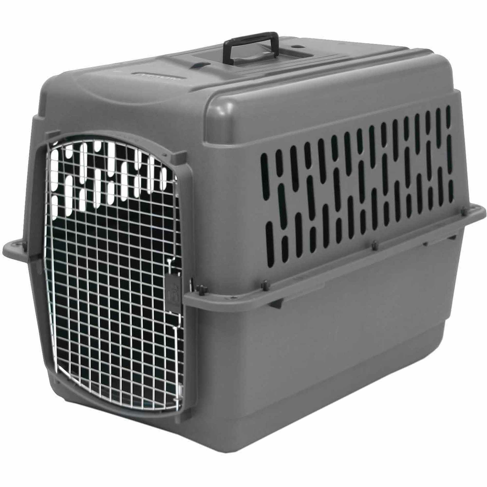 Aspen Large Pet Cage Dog Cat Travel Plastic Portable Kennel Safety Carrier Heavy Duty