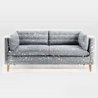 Rose Home Fashion Clear Plastic Couch Cover Sofa Protector Cat