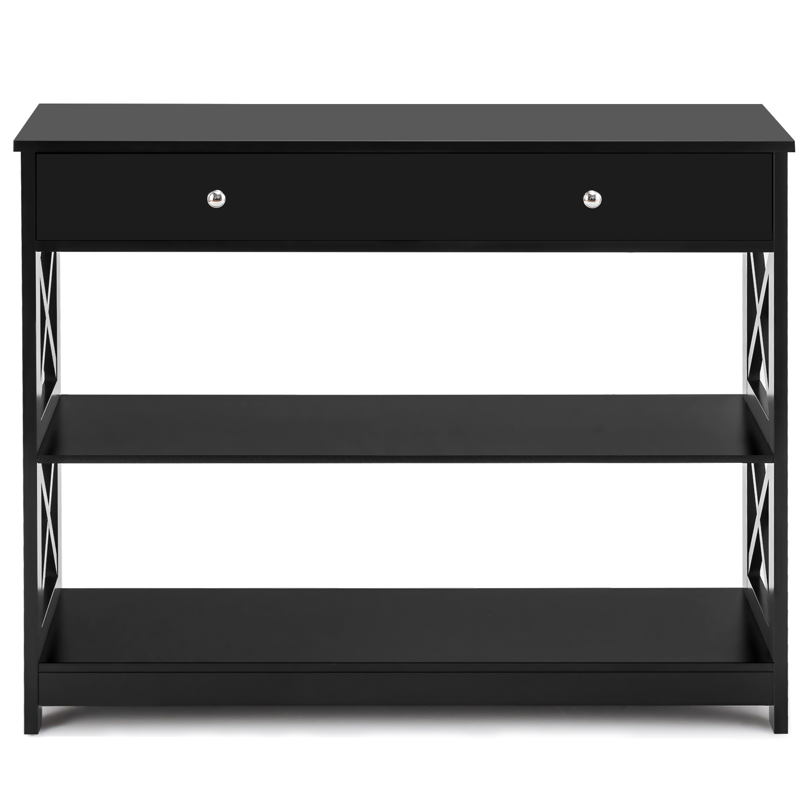 Topb004741 Top Console Table Narrow, Narrow Entryway Table With Shelves