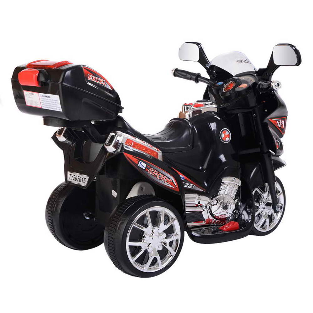 Topbuy 6V Electric Toy Motorcycle Kids Ride On Car Battery Powered 3 Wheel Bicyle