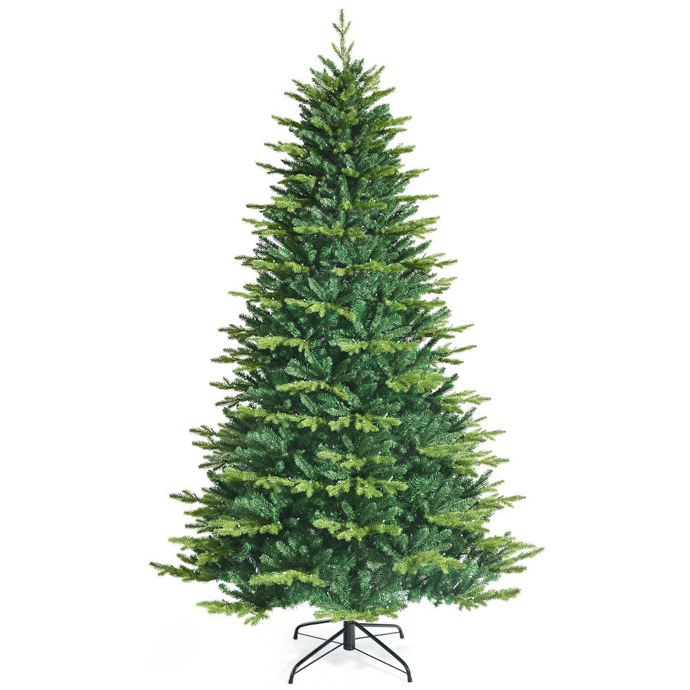 Topbuy APP Controlled Christmas Tree, PE/PVC Xmas Tree w/ Color Changing LED Lights & Branch Tips