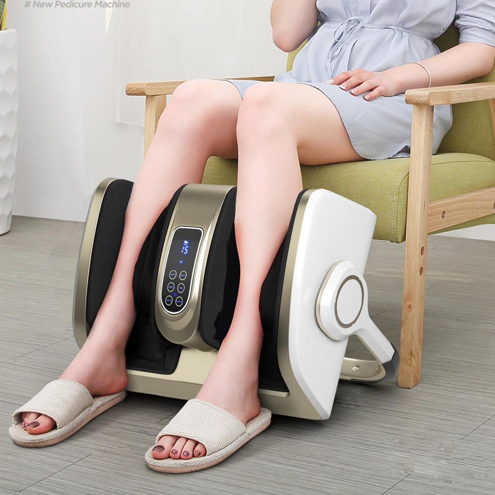 Topbuy Calf Shiatsu Massager Foot Air Compression Massage Machine with LCD Display