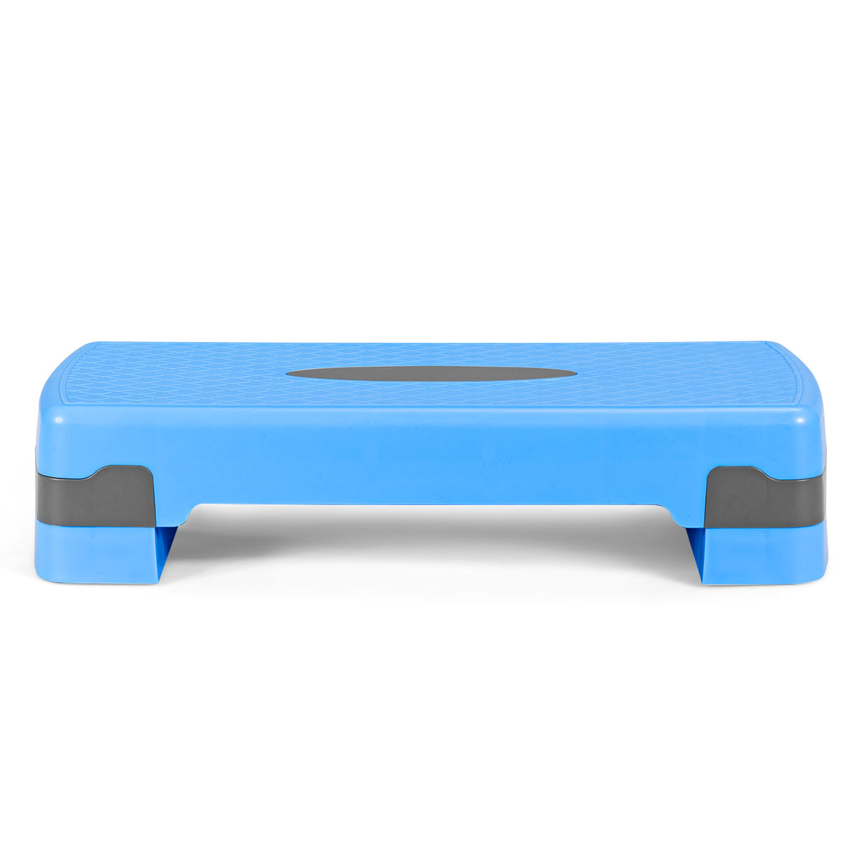 Topbuy Exercise Stepper Height Adjustable Aerobic Step Platform Blue