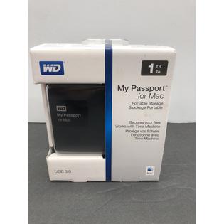 Western Digital Wdbjbs0010bsl 0b Wd 1tb My Passport For Mac
