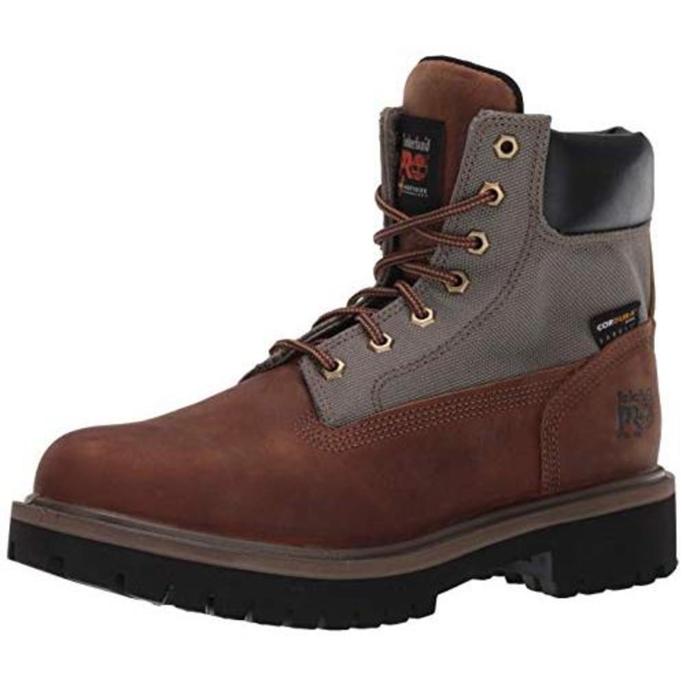 TIMBERLAND WORK Timberland PRO Men's Direct Attach 6" Steel Safety Toe Industrial Boot