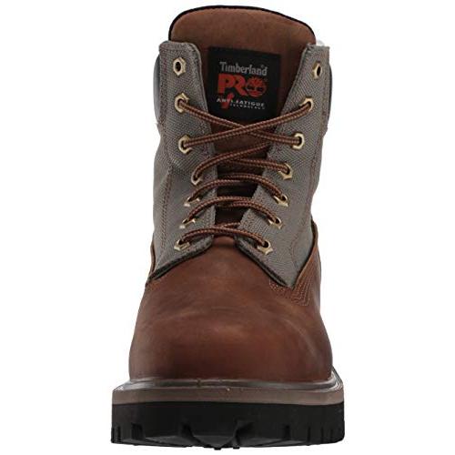 TIMBERLAND WORK Timberland PRO Men's Direct Attach 6" Steel Safety Toe Industrial Boot