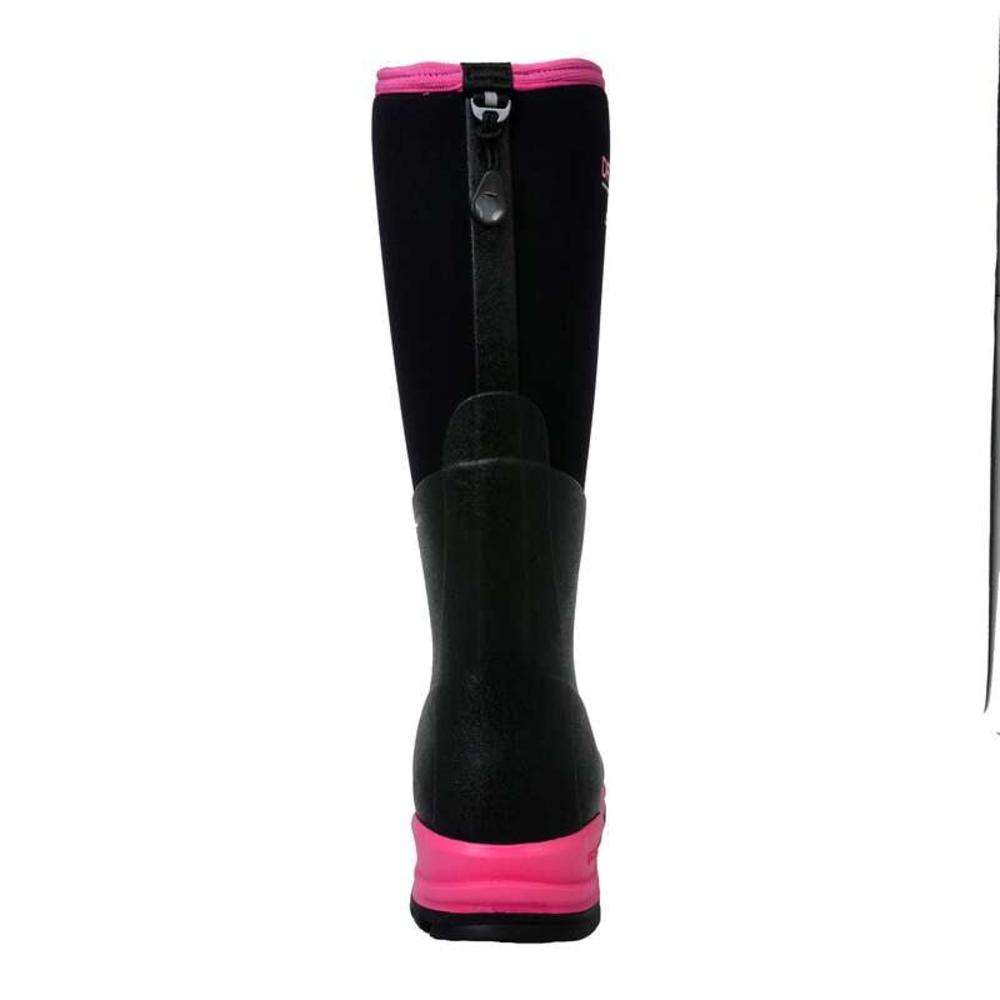 Dryshod Women's Legend MXT Hi Pull On Boot Black/Pink - LGX-WH-BKPN