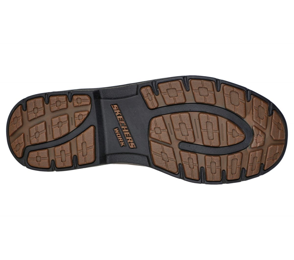 SKECHERS WORK Men's Vicksburk - Rubustle Composite Toe Toe Work Shoe Brown - 200057-CDB