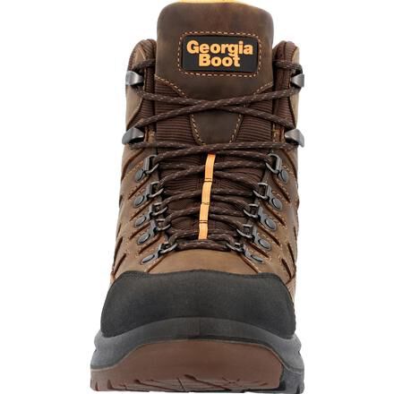 GEORGIA BOOT Men's 10" OT Soft Toe Waterproof Hiker Work Boot Brown - GB00524