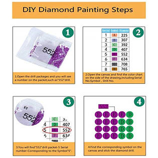 Heybaa Diy 5d Diamond Painting Kits For Adults Full Drill Sea