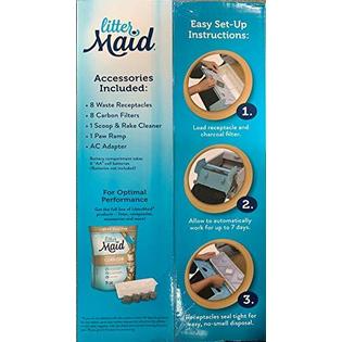 Littermaid Single Cat Self Cleaning Litter Box Beef