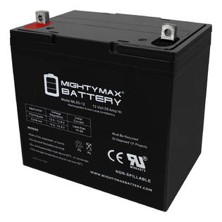 Mighty Max Battery Ml55 12v 55ah Battery Replacement For Quickie Guardian Aspire F11 Scooter Mighty Max Battery Ml55 12v 55ah Battery Replacement For Quickie Guardian Aspire F11 Scooter