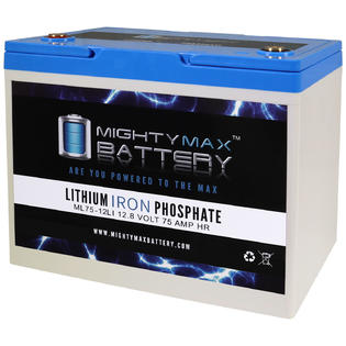 Mighty Max Battery Ml75 12li13 12v 75ah Lithium Battery Replacement For Braun T1100 T10f Mighty Max Battery Ml75 12li13 12v 75ah Lithium Battery Replacement For Braun T1100 T10f