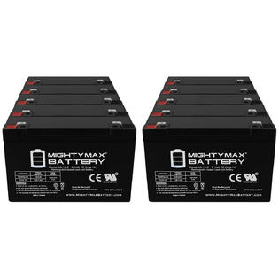 Mighty Max Battery Ml12 6f2mp 6v 12ah F2 Battery Replacement For Injusa Boogie Rally Car 10 Pack Mighty Max Battery Ml12 6f2mp 6v 12ah F2 Battery Replacement For Injusa Boogie Rally Car 10 Pack