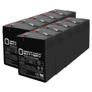Mighty Max Battery Ml4 6mp 6v 4 5ah Battery Replacement For Chloride Wplsp 10 Pack Mighty Max Battery Ml4 6mp 6v 4 5ah Battery Replacement For Chloride Wplsp 10 Pack
