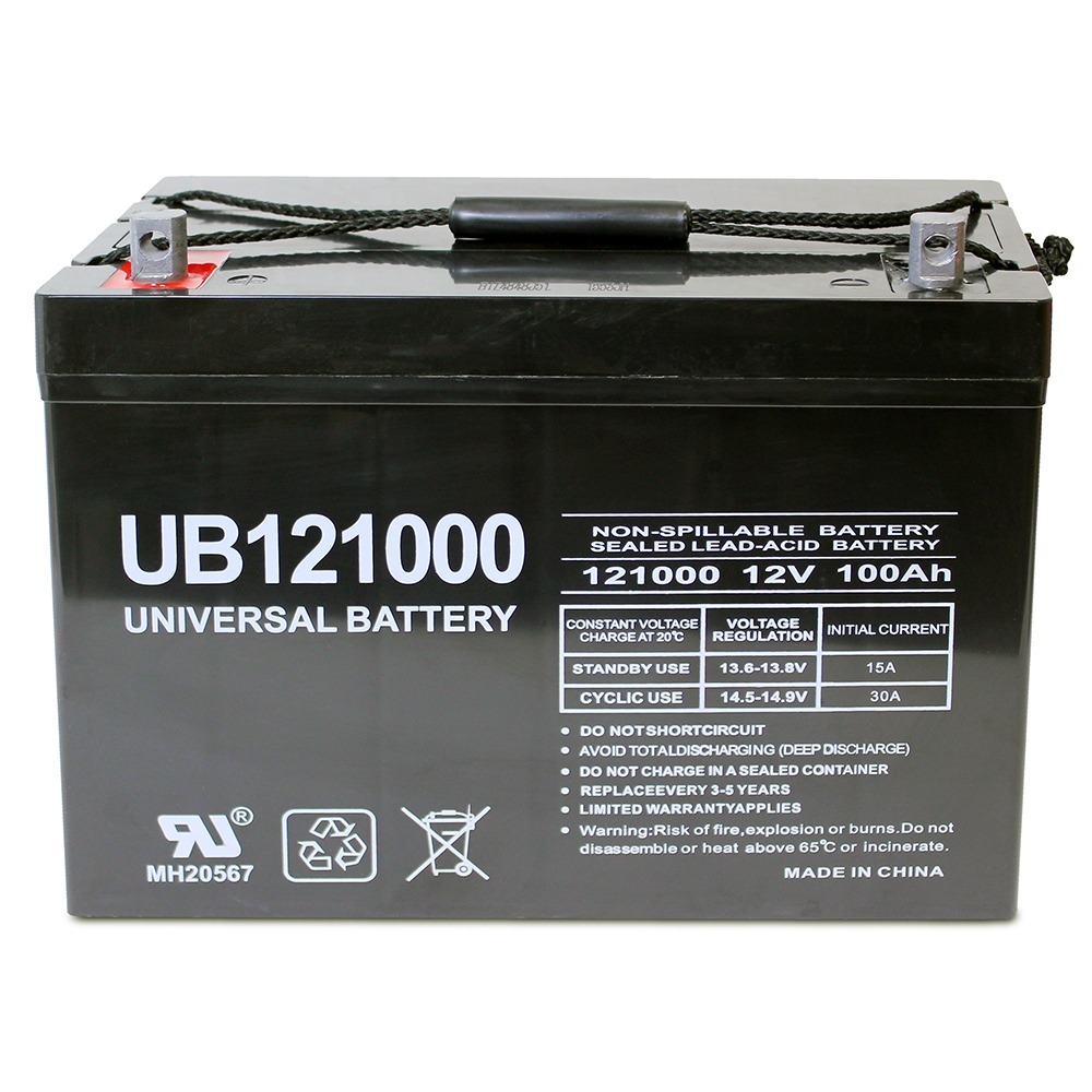 UPG 12V 100Ah SLA AGM Battery for Voyage II VKR Mobility Scooter