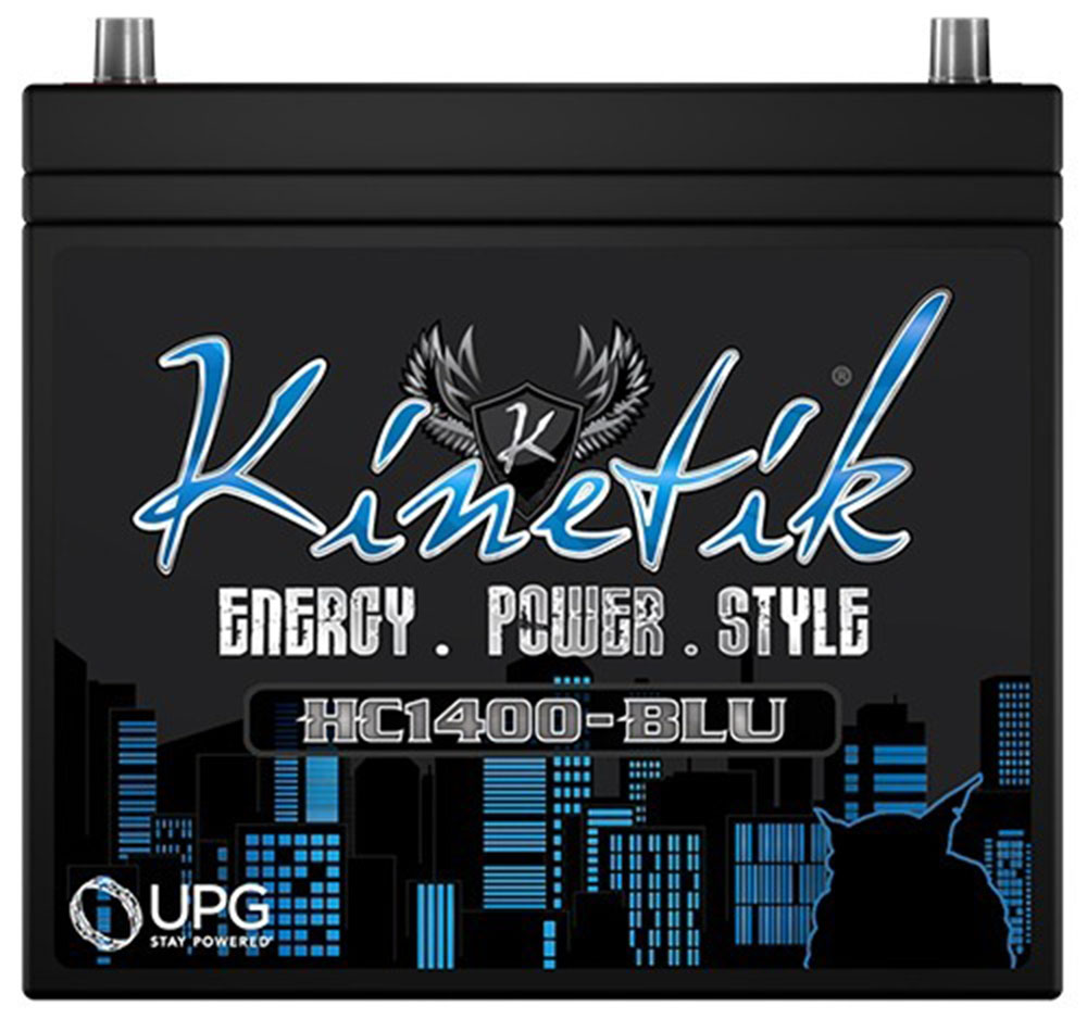 Kinetik HC1400-BLU 12V 1400 Watt Car Audio Battery for DB Drive A3 1450.3