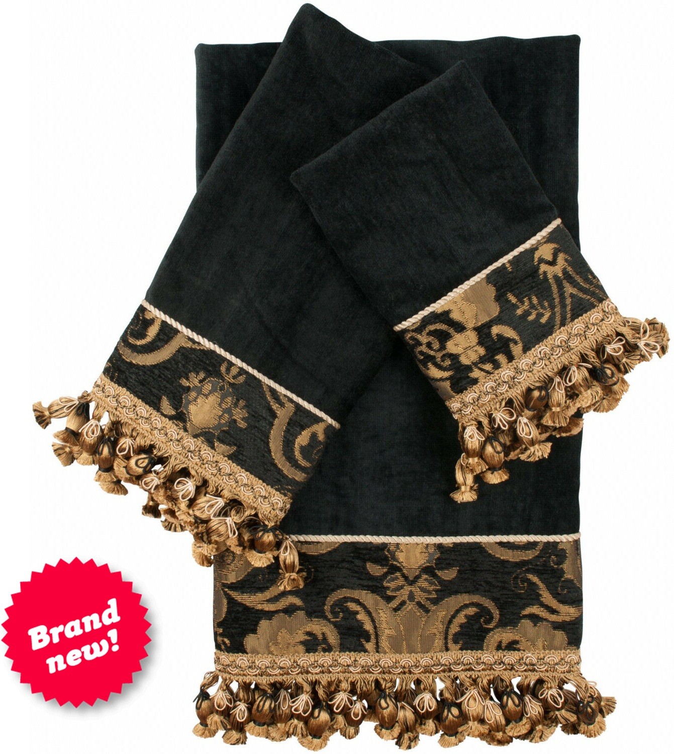 Sherry Kline Decorative Towel Set Bath Hand Tip Wash Drychina Art