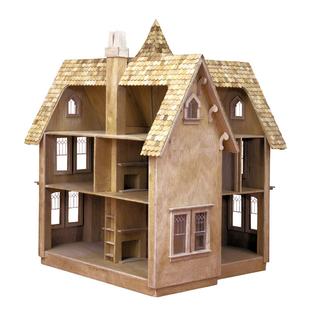 Assembled wooden dollhouse Clearance